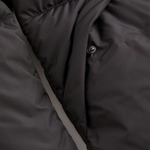 Chaqueta Acolchada Impermeable para Mujer, Diseño Moderno 2022, Estilo Blazer, con Capucha Desmontable, Manga Corta, Color Sólido, Poliéster/Nailon - Product Image 6