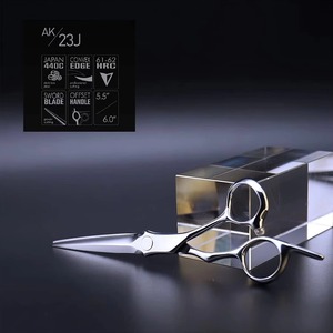 Ciseaux de coiffure professionnels pour barbier, ciseaux de coupe de cheveux, ciseaux à effiler, ciseaux de barbier personnalisés - Product Image 2