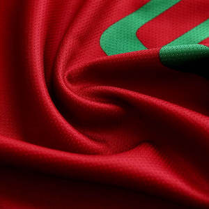 2025 personnalisé entièrement Sublimation imprimé maillot de football 100% polyester tissu à manches courtes col rond maillot de football pour l'été - Product Image 5