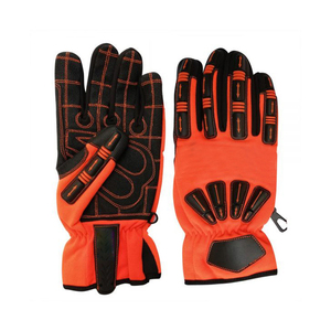 ถุงมือช่างแบบยืดหยุ่นปรับแต่งได้ ป้องกันได้ดี เหมาะสำหรับงานก่อสร้าง - Product Image 1