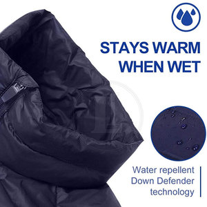 <b>Nylon</b> / Polyester Breathable Casual Puffer <b>Jacket</b> with Front Logo Best Price New Arrival Winter <b>Jacket</b> for <b>Men</b> - Product Image 3