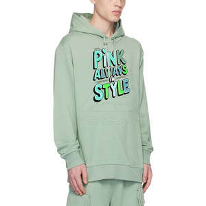 Sweat à capuche imprimé DTG, matière douce, couleur unie, vêtement décontracté, design de logo personnalisé, sweats à capuche pour hommes DTG - Product Image 3