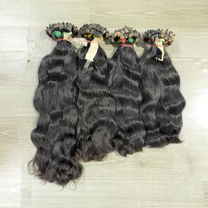 Cinta de texturas onduladas Ins 100% Extensiones de cabello humano vietnamita Cabello tejido alineado con cutícula Garantía de buen servicio para mujeres negras - Product Image 4
