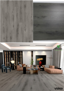 Vfloor SPC Flooring Vietnam Valinge Lock Residential Fire Resistant Flooring EIR High Quality SPC Vinyl Flooring Wear Layer 0.5m - Product Image 3