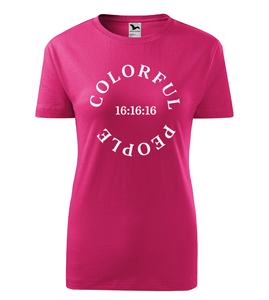 T-shirt en coton imprimé à col en V, respectueux de l'environnement, 100% coton, boutons, dentelle, décoration, manches courtes, style décontracté. - Product Image 3