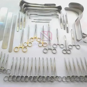 Vente en gros de l'ensemble de chirurgie plastique professionnel JIMED SURGICAL, 72 pièces, outils chirurgicaux en acier inoxydable, réutilisables, haute qualité, CE - Product Image 3