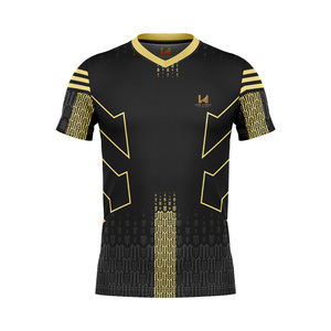 Camiseta Personalizada Ecológica con Estampado por Sublimación, de Secado Rápido, Cuello en V, Manga Corta, Diseño Sólido, Tejido Transpirable - Product Image 4