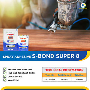 Industrial Grade Multipurpose Aerosol <b>Glue</b> Sponge <b>Spray</b> Golden Dragon Adhesive Super 8 Vietnam Factory Wholesale Chemicals - Product Image 5