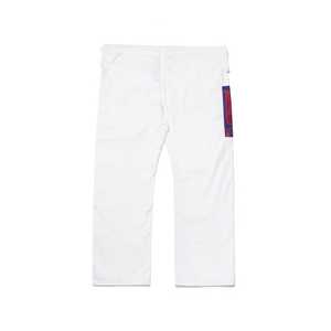 Kimono de BJJ Spartanol, Blanco, de Algodón, Unisex, Corte Regular para Adultos, Logotipo Impreso en la Manga Izquierda, Ropa Duradera para Artes Marciales - Product Image 3
