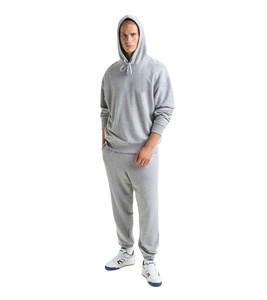 Pull-over d'été à capuche et pantalon de survêtement 2 pièces pour hommes de haute qualité personnalisé chemise de sport - Product Image 1