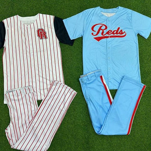 Uniformes de softball personnalisés, uniformes de baseball, maillots et pantalons de baseball, uniformes de sublimation pour équipes jeunes - Product Image 1