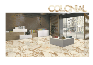 Azulejos de Cerámica de Porcelana Brillante de Alta Calidad de 600*1200 mm, Diseño Moderno para Paredes Interiores de Villas y Pisos de Salas de Estar - Product Image 6