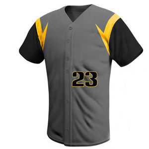 Ensemble d'uniformes de baseball personnalisés pour adultes - Vente en gros à bas prix, logo personnalisé, 100% polyester respirant, impression par transfert thermique - Product Image 2