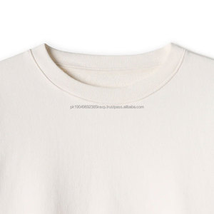 Factory Plain Blank Workout Top Fleece Lined 360GSM Sudadera unisex - Product Image 3