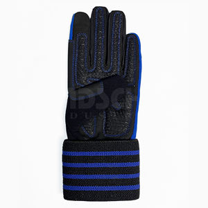 Customized Logo Pink Half Finger High Quality PU Material Hand Grips Weight Lifting Fitness <b>Gloves</b> for Men Women Gym Training - Product Image 4