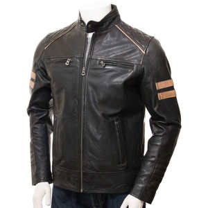 Chaqueta de Cuero Personalizable para Hombre 2026, de Alta Calidad, Estilo Urbano, Impermeable, Transpirable, para Invierno y Actividades al Aire Libre - Product Image 6