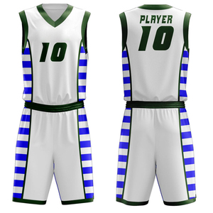Uniforme de Baloncesto Personalizado para Hombre y Mujer, Conjunto de Camiseta y Pantalones Cortos Reversibles, Kit de Equipo, Proveedor OEM - Product Image 2