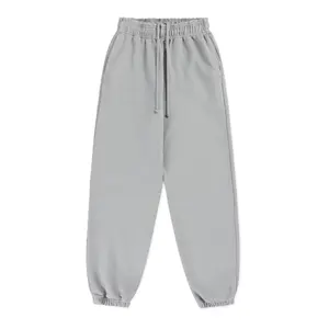 Pantaloni in cotone semplice autunno inverno di alta qualità abbigliamento da Jogging pantaloni larghi Unisex pantaloni della tuta a gamba dritta in pile polare