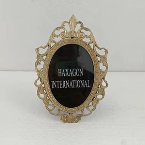 Indian Home Decorative Photo <b>Frame</b> Brass Fitted Handicraft Items Unique Design Top Quality Customize At Affordable Price - Product Image 4
