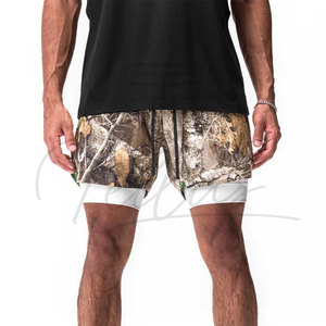 Shorts de bain Awrah pour hommes, personnalisables avec logo, nouveau modèle, motif camouflage, vêtements de sport Sunnah, Halal, décontractés - Product Image 3