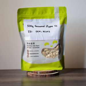 Premium Box Sealed Zipper Pack Organic 500g Vietnam White Roasted Cashew <b>Kernels</b> Wholesale Custom Grade Buttery Salty Flavor - Product Image 6