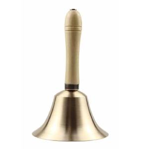 Campana de Mano de Latón con Mango de Madera, Campana de Llamada para Profesores, Aulas, Ceremonias, Hoteles, Oficinas y Recepciones - Product Image 2