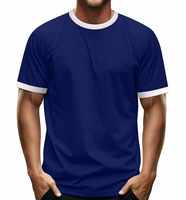 T-shirts pour hommes au style unique, respirants, décontractés, 100% coton, coupe régulière, en molleton, col rond, personnalisables, confortables, séchage rapide
