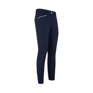 Leggings d'équitation respirants et fiables avec impression de logo personnalisée pour usage sportif – Pantalons de montée - Product Image 1