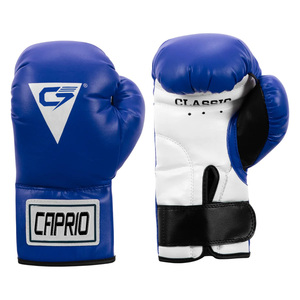 Custom MMA Boxing Gloves OEM Private Label Training Sparring Gloves PU Leather Adjustable Wrist Strap Breathable Lightweight - Product Image 2