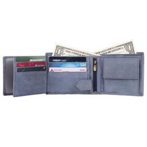Hot Sale Classic <b>Mens</b> Leather <b>Wallet</b> with Multiple Compartments Slim Bifold Design for Daily and Business Use For Sale - Product Image 3