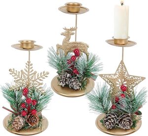 Fabricant de confiance : Centre de table de Noël aux couleurs festives pour la décoration de table de salle à manger et son attrait - Product Image 5