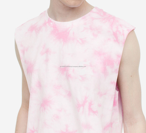 Faites votre propre logo pas cher prix best-seller logo professionnel imprimé belle qualité pour les débardeurs hommes - Product Image 2