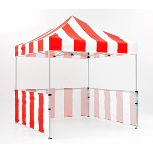 Tente pliante personnalisée grande taille 3x3m, respirante, séchage rapide, toutes saisons, gazebo événementiel avec impression de logo frontal, pour extérieur - Product Image 4