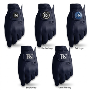 Gant de golf en cuir Cabretta durable avec logo brodé personnalisé |   Gants de golf antidérapants Pro pour hommes et femmes, adhérence par tous les temps - Product Image 5