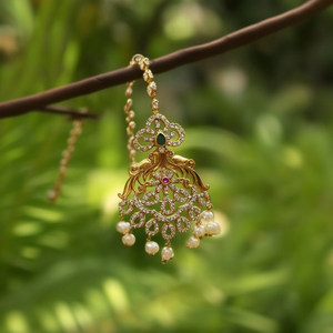 Peacock Antique Tikka-Vintage Fashion Body Jewelry - Product Image 3