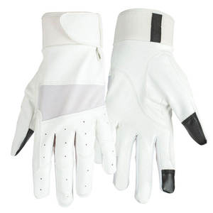 AINAS INDUSTRIES Nouveauté Gants d'équitation en cuir pleine fleur personnalisés unisexe respirants imperméables avec fermeture auto-agrippante - Product Image 5