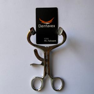 Écarteur buccal Molt Mouth Gag, instrument de chirurgie dentaire et orale, auto-rétention, taille adulte et enfant, acier inoxydable, Dentavex - Product Image 1