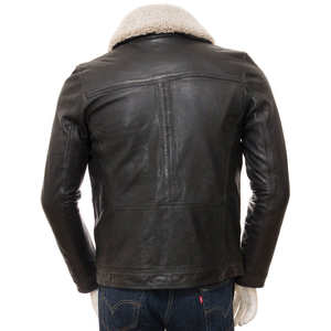 Chaqueta de Cuero para Hombre, Estilo Urbano, Manga Larga, Corte Ajustado, Impermeable y Transpirable, Diseño Único, Gran Venta - Product Image 2
