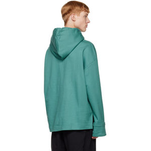 Sudadera con Capucha Extra Grande para Hombre, Color Sólido, Felpa, Informal, Manga Larga, para Otoño - Product Image 3