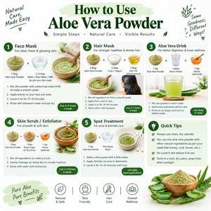 Poudre de gel d'aloe vera en gros, qualité supérieure, qualité cosmétique, prix compétitif, extrait de feuille d'aloe vera cultivé naturellement, approvisionnement en vrac, Inde - Product Image 3