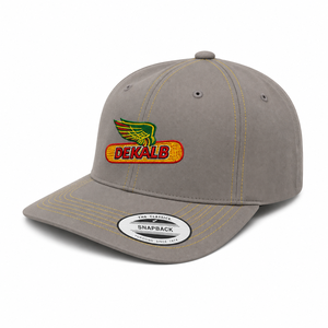 Casquette Snapback Klum Central Basket brodée à 6 panneaux, bordeaux, unisexe, décontractée, réglable - Product Image 1