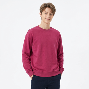 Men Streetwear Oversized Sweatshirts Premium Cotton Fleece Crew Neck Heavyweight Winter Casual Fashion Apparel Wear - Product Image 1