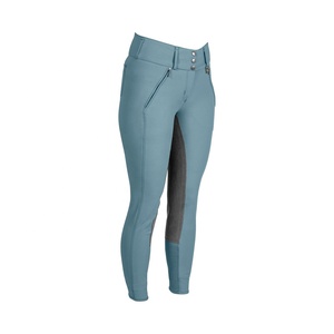 Pantalones ecuestres para hombre más vendidos al por mayor de equitación ajustados en colores personalizados con impresión de silicona diseños personalizados - Product Image 6