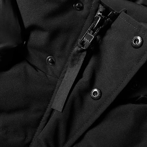 Veste parka en duvet de canard à fermeture éclair pour homme avec logo personnalisé, en polyester et plumes, avec service OEM pour la saison hivernale - Product Image 4