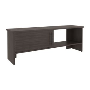 Mobile TV Navia da 47 Pollici in Noce Scuro con Un'Anta e Ripiano Aperto, Elegante Centro di Intrattenimento per Soggiorno - Product Image 2