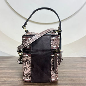 Estuche de tocador de viaje OEM ODM Factory, organizador de maquillaje para mujer, estuche de cosméticos y estuche de tocador de cuero con herramientas manuales para mujer - Product Image 5