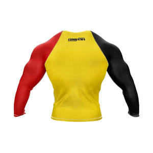 2026 Compression Gym Shirts <b>Long</b> <b>Sleeve</b> Custom BJJ Rashguard MMA Sublimated Mens Rash Guard - Product Image 2
