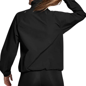 Women's Outdoor Windbreaker Jacket Half <b>Zip</b> <b>Hooded</b> Coat for Everyday Wear - Product Image 2