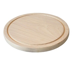 Planche à découper en bois naturel, planche à découper artisanale en bois massif, planche de cuisine avec poignée pour couper, trancher et servir - Product Image 5