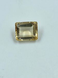 Pierre précieuse naturelle Citrine de qualité supérieure, taille baguette, qualité supérieure, 5,75 carats, 10x12 mm - Product Image 2